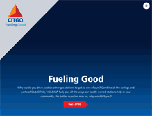 Tablet Screenshot of fuelinggood.com